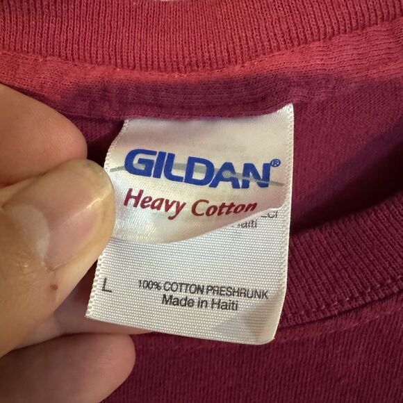 Charles Towne Landing T-Shirt Large Maroon EST 1670 SC History Homeland Security - Picture 4 of 8